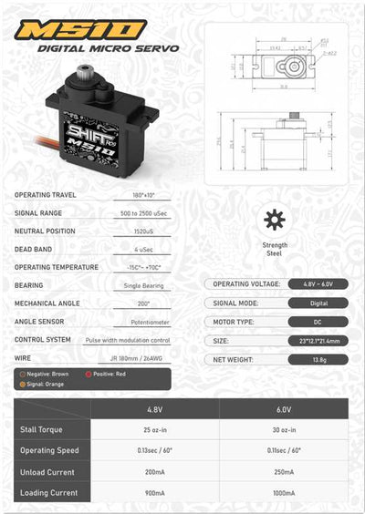 MS10 Micro Servo