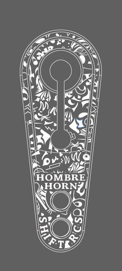 Hombre horn 23mm